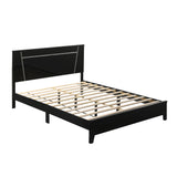 Larking Contemporary Solid Wood Platform Bed by Furniture of America