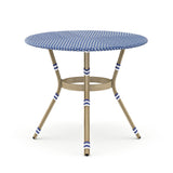Furniture of America Lidia Blue 40-inch Outdoor Counter Height Table