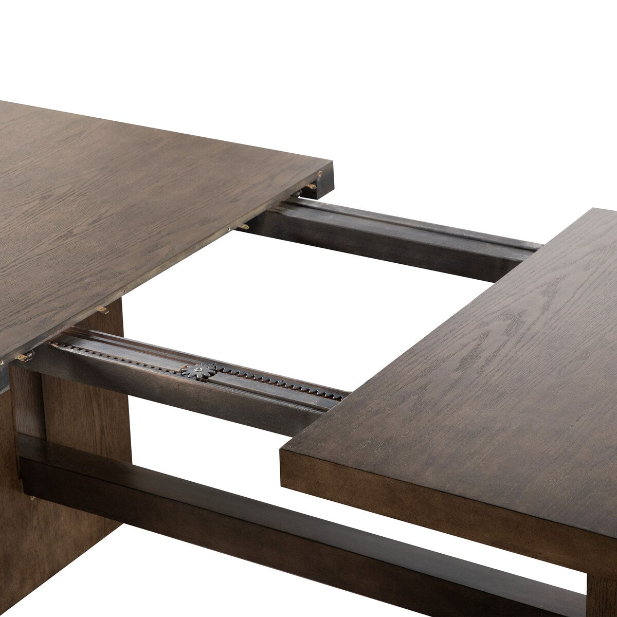 Furniture of America Liora Modern Solid Wood 5-Piece Expandable Dining Table Set