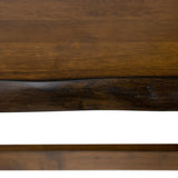 Mav Transitional Walnut 24-inch Solid Wood Side Table by Furniture of America