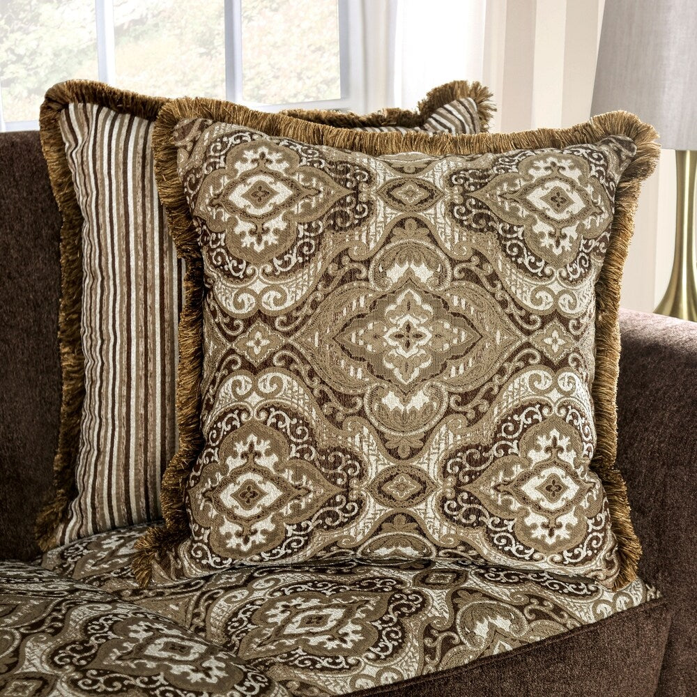 Furniture of America Nillie Traditional Wood Sofa