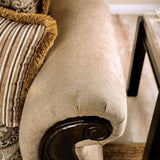 Furniture of America Nillie Traditional Wood Sofa