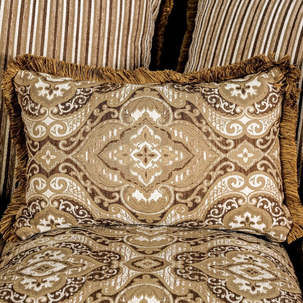Furniture of America Nillie Traditional Wood Sofa