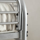 Ning Contemporary Twin Metal Futon Bunk Bed by Furniture of America