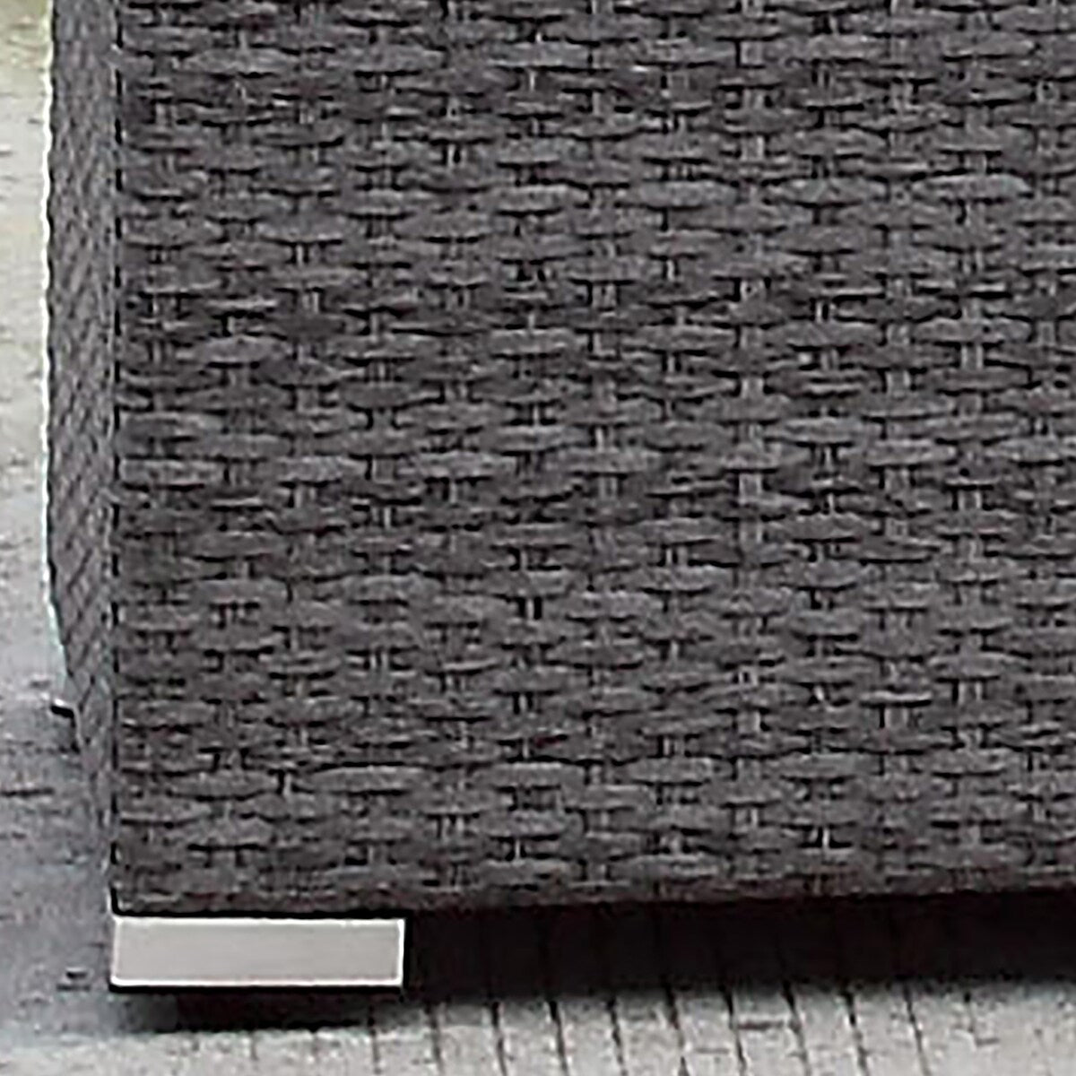 Pyle Contemporary Grey 20-inch Wicker Patio End Table by Furniture of America