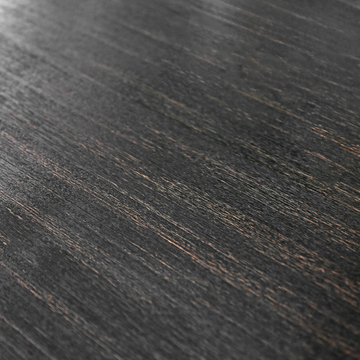 Furniture of America Tays Contemporary Black Solid Wood Dining Table