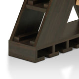 Tory Modern Wenge 4-bottle Compact Floating Wine Rack by Furniture of America