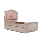 Ving Glam Wood LED Light Youth Panel Bed with Trundle by Furniture of America