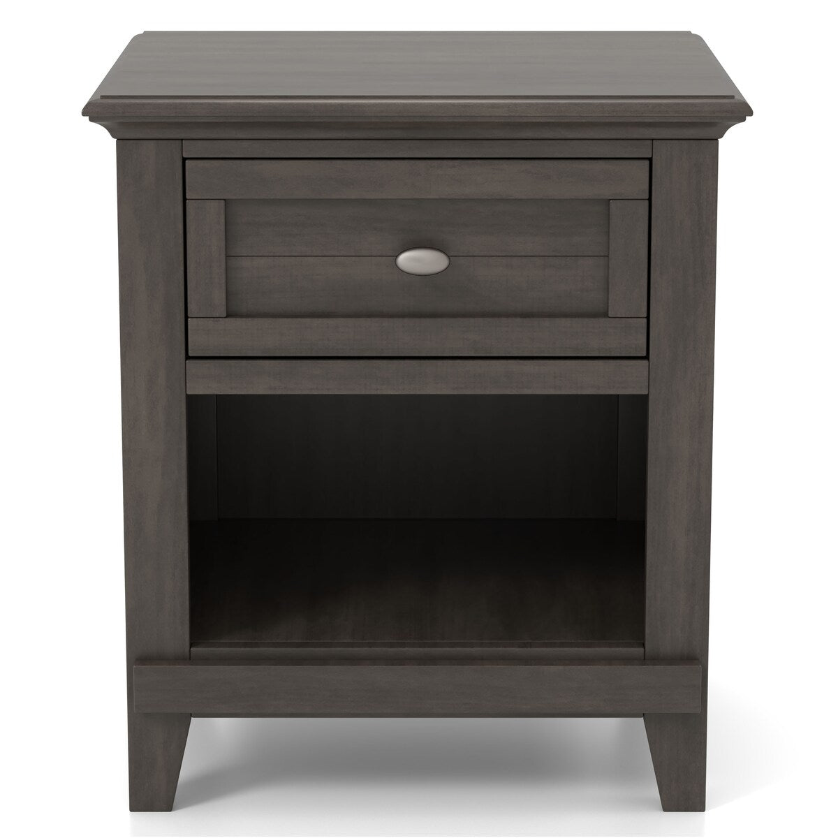 Wese Transitional Grey Wood 3-Piece Sleigh Bedroom Set by Furniture of America