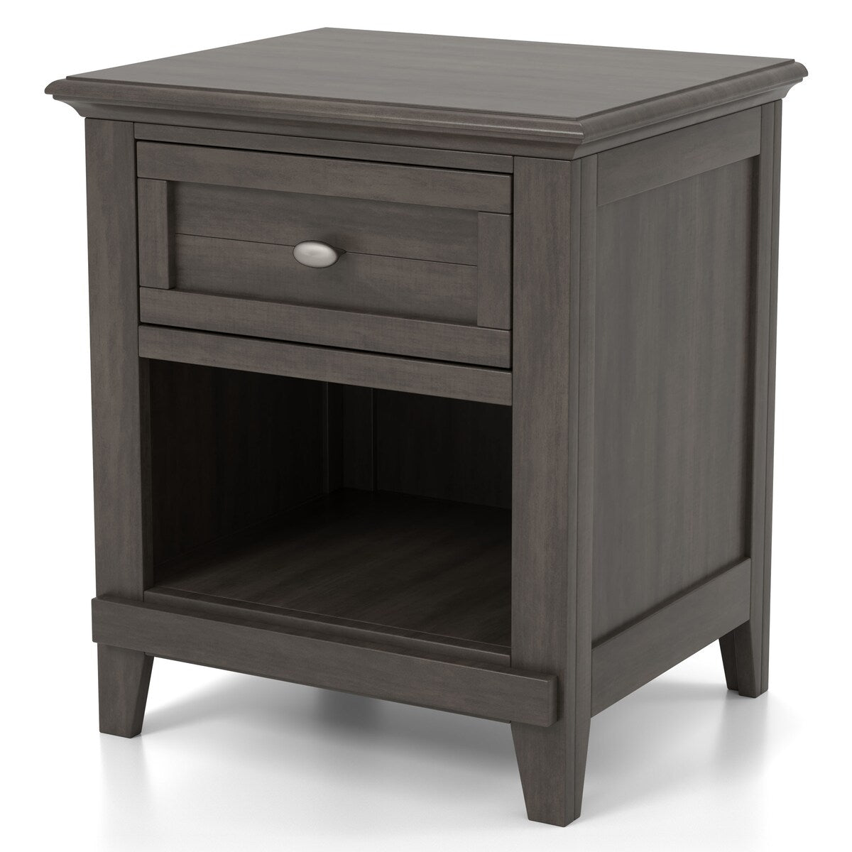 Wese Transitional Grey Wood 3-Piece Sleigh Bedroom Set by Furniture of America