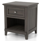 Wese Transitional Grey Wood 3-Piece Sleigh Bedroom Set by Furniture of America