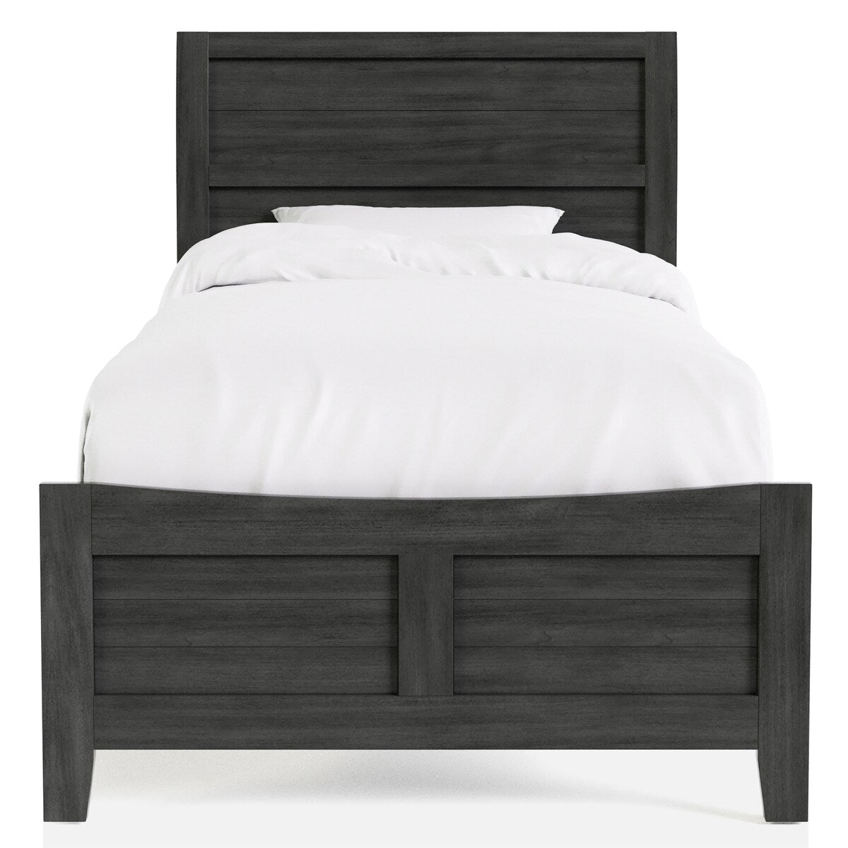 Wese Transitional Grey Wood 4-Piece Sleigh Bedroom Set by Furniture of America