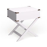 Yore Contemporary 24-inch Solid Wood 1-Drawer Side Table by Furniture of America