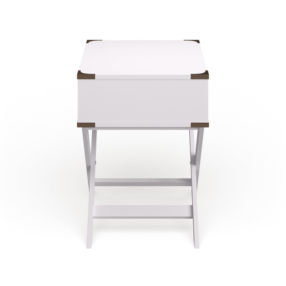 Yore Contemporary 24-inch Solid Wood 1-Drawer Side Table by Furniture of America