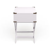 Yore Contemporary 24-inch Solid Wood 1-Drawer Side Table by Furniture of America