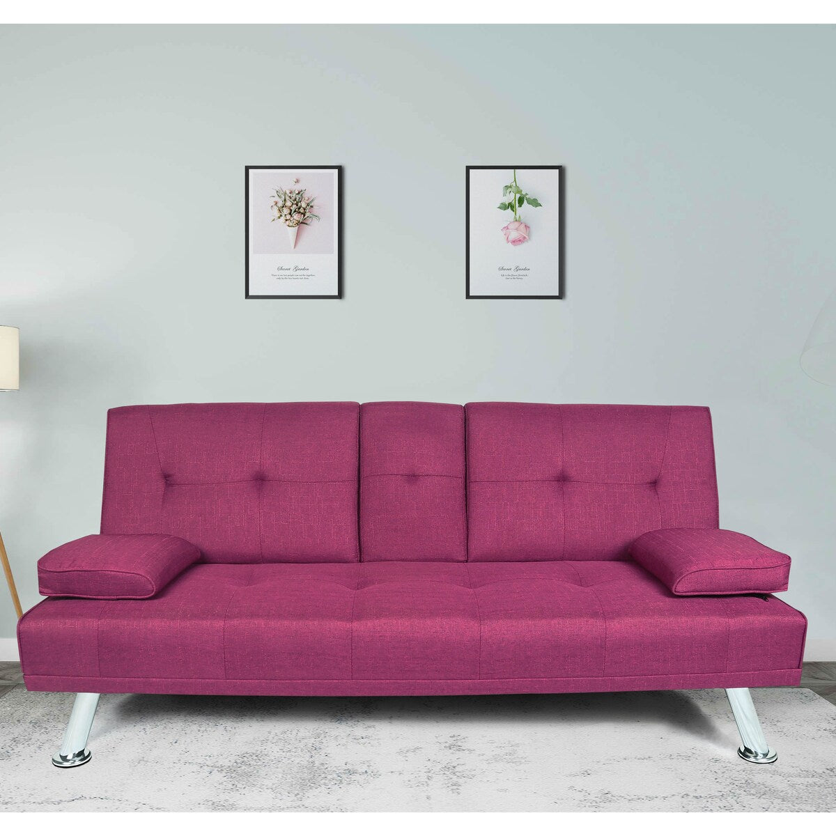 Modern Futon Sofa Bed Sleeper
