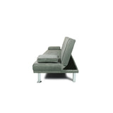 Futon Sofa Bed Sleeper Light Grey Fabric Futon Sofa Bed Convertible Folding