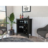 FM Furniture Future Soft Modern 8-Cubby Bar Cabinet with Shelf
