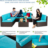 Futzca 7 Pieces Outdoor Patio Furniture Sets