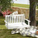 Futzca Outdoor Wooden Porch Swing, Bench Swing with Hanging Chains