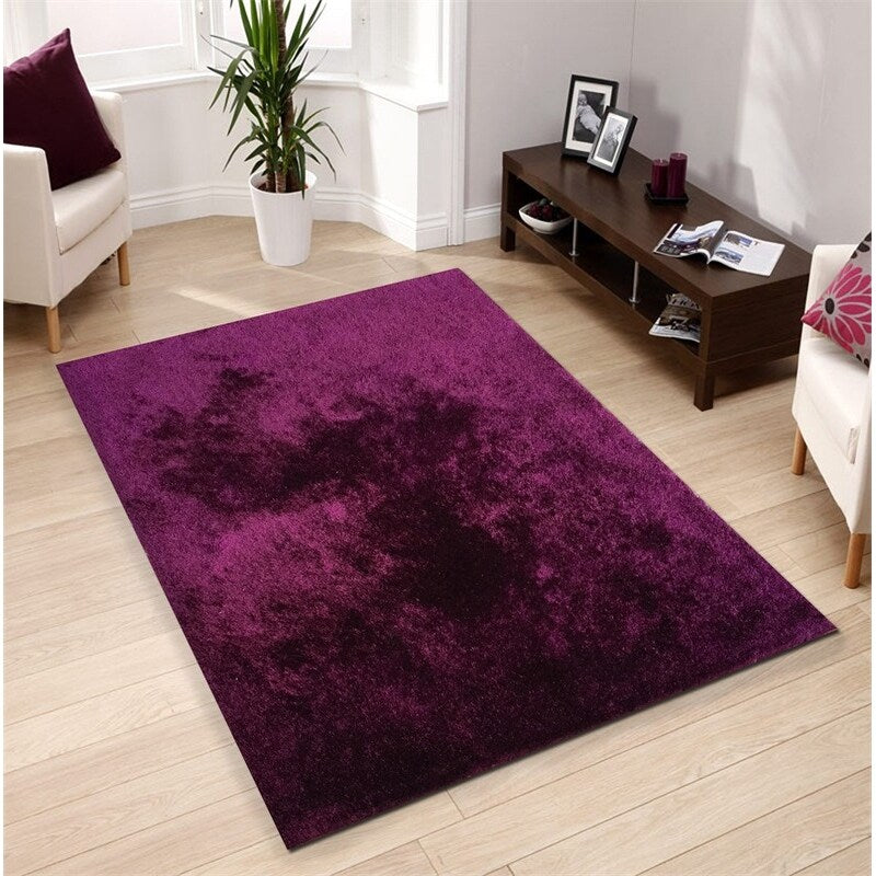 Fuzzy Shaggy Hand Tufted Area Rug