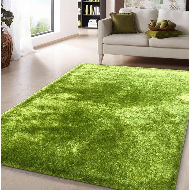 Fuzzy Shaggy Hand Tufted Area Rug