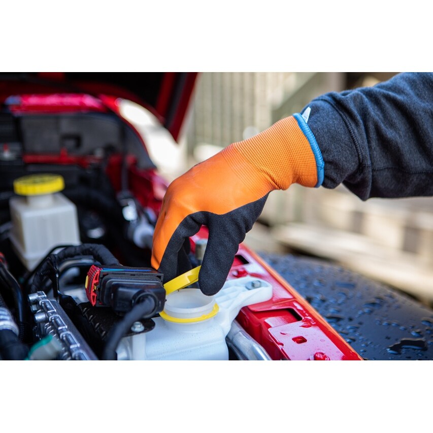 G & F Products Waterproof, Double Thermal shell, double Latex coated Winter Work Gloves, 1 Pair