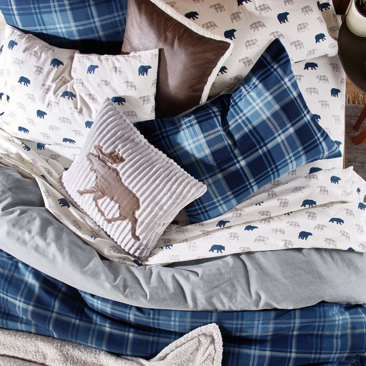 G.H. Bass & Co. Heartland Plaid Cotton Comforter Set