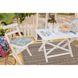 GAD - Classical Sisal-Inspired Indoor Outdoor Area Rug, Medallion, Bordered, Geometric Pattern, Fade and Stain Resistant