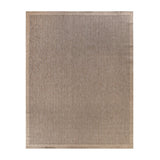 GAD - Classical Sisal-Inspired Indoor Outdoor Area Rug, Medallion, Bordered, Geometric Pattern, Fade and Stain Resistant