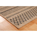 GAD - Classical Sisal-Inspired Indoor Outdoor Area Rug, Medallion, Bordered, Geometric Pattern, Fade and Stain Resistant