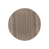 GAD - Classical Sisal-Inspired Indoor Outdoor Area Rug, Medallion, Bordered, Geometric Pattern, Fade and Stain Resistant