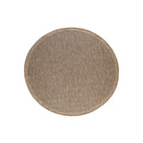 GAD - Classical Sisal-Inspired Indoor Outdoor Area Rug, Medallion, Bordered, Geometric Pattern, Fade and Stain Resistant