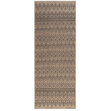 GAD - Classical Sisal-Inspired Indoor Outdoor Area Rug, Medallion, Bordered, Geometric Pattern, Fade and Stain Resistant