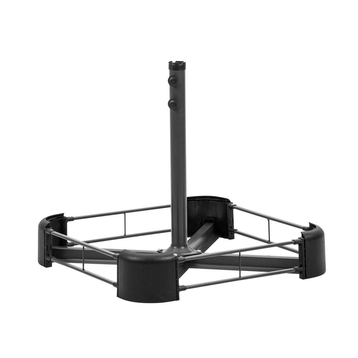 GDY 15 FT Outdoor Rectangle Umbrella with 48 pieces Solar LED light (Optional Base Sold Separately)