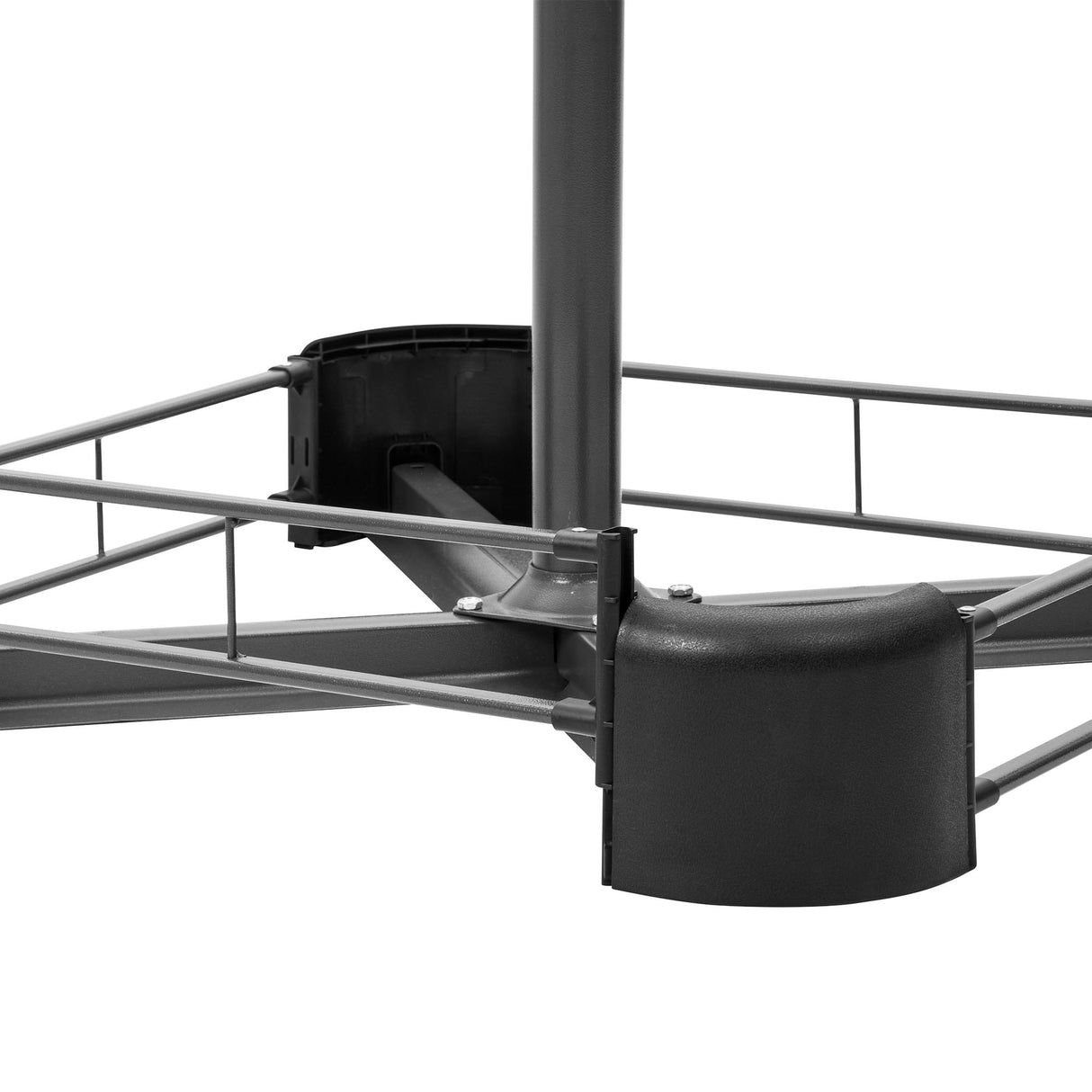 GDY 15 FT Outdoor Rectangle Umbrella with 48 pieces Solar LED light (Optional Base Sold Separately)