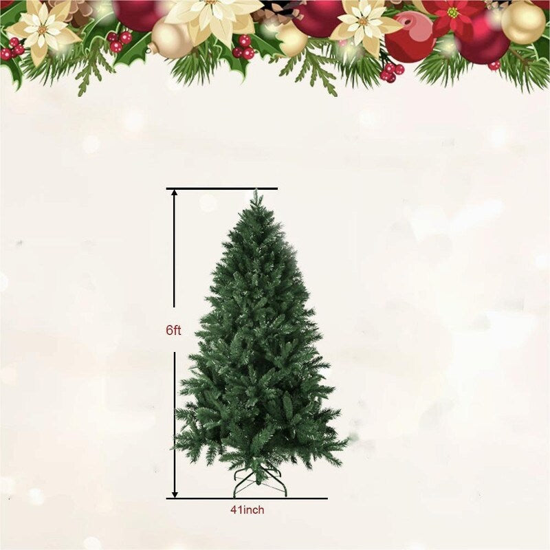 GEITIN 6ft Green Artificial Christmas tree