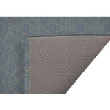 GEO BLUE with Rubberized non-slip Backing Indoor|Outdoor Mat By Kavka Designs