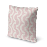 GEOWAVES PINK REVERSE Accent Pillow By Kavka Designs