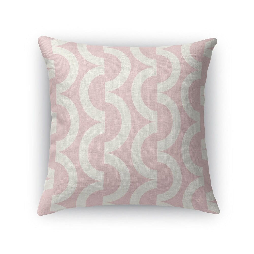 GEOWAVES PINK REVERSE Accent Pillow By Kavka Designs