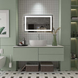 GIVINGTREE 40X24 Bathroom Wall Mounted LED Mirror - N/A