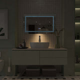 GIVINGTREE 40X24 Bathroom Wall Mounted LED Mirror - N/A