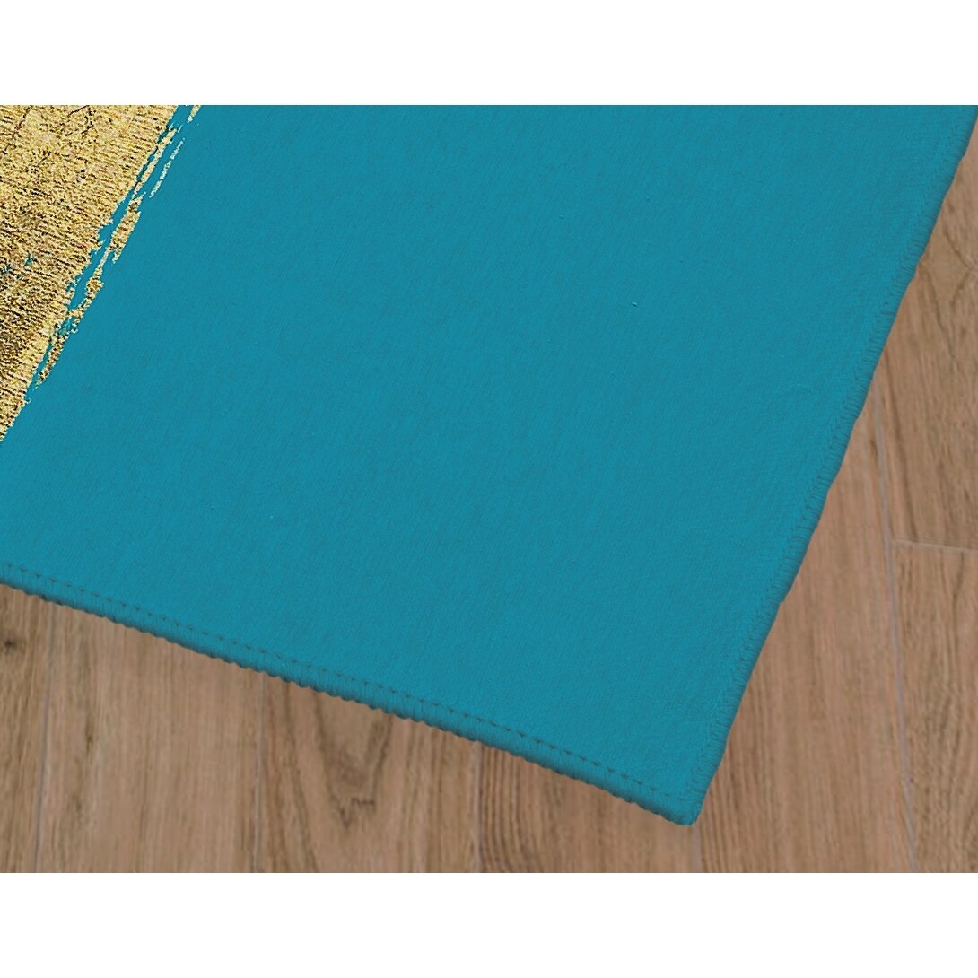 GRANITE GOLD Office Mat By Alyson McCrink