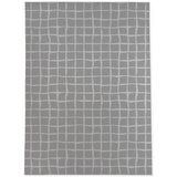GRID IRON GREY Area Rug By Kavka Designs