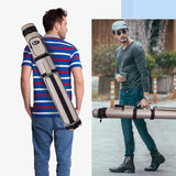 GSE™ 2x2 Oval Hard Billiard Pool Cue Stick Carrying Case, Billiard Cue Case Holds 2 Butts/2 Shafts (5 Colors)