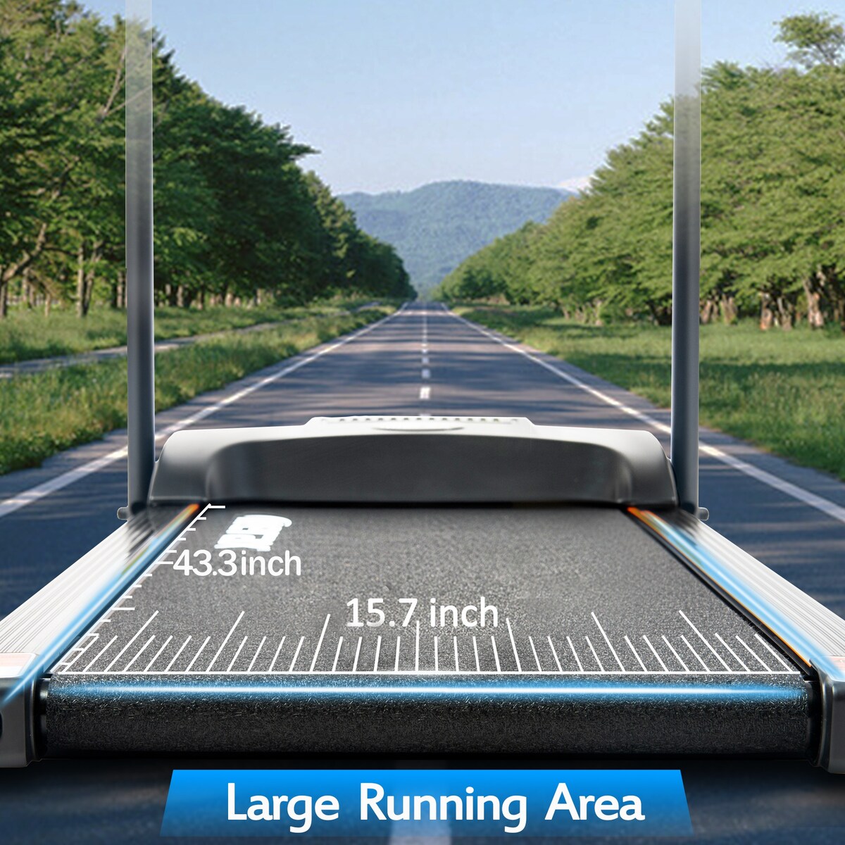 L510C Easy Assembly Folding Electric Treadmill