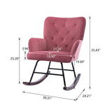 GZMR Living Room Comfortable Rocking Chair
