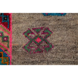 Gabbeh Animal Pictorial Hand-Knotted Wool Persian Oriental Area Rug - 6'5" x 3'9"