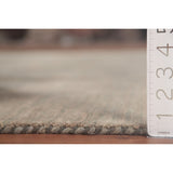 Gabbeh Area Rug Hand-Knotted Beige Tribal Wool Carpet - 6'7"x 9'9"