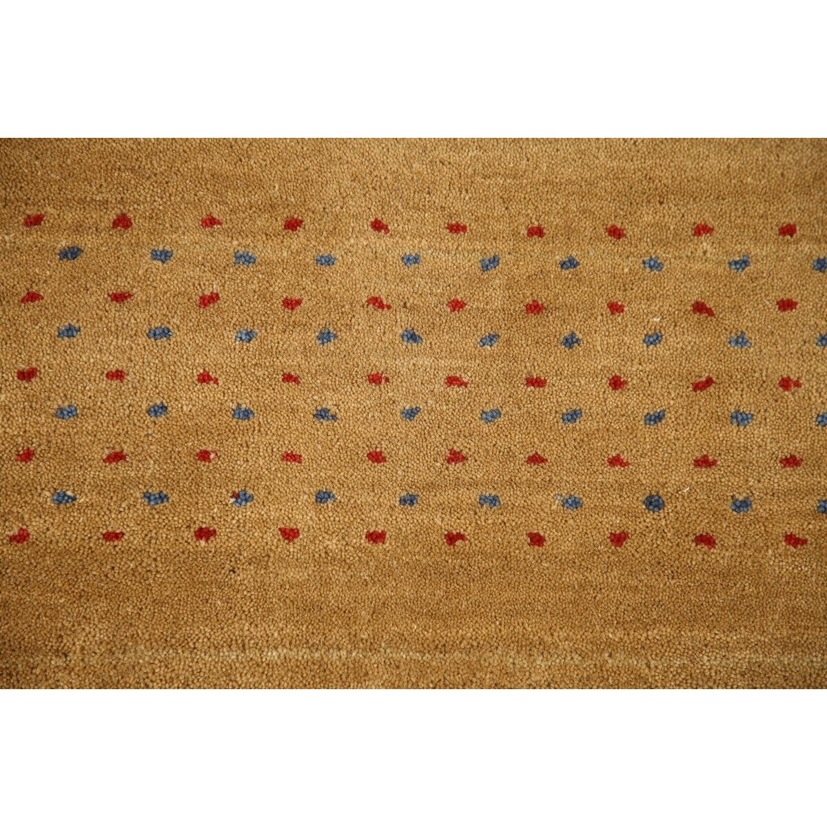 Gabbeh Area Rug Hand-Knotted Wool Carpet - 8'0"x 9'9"